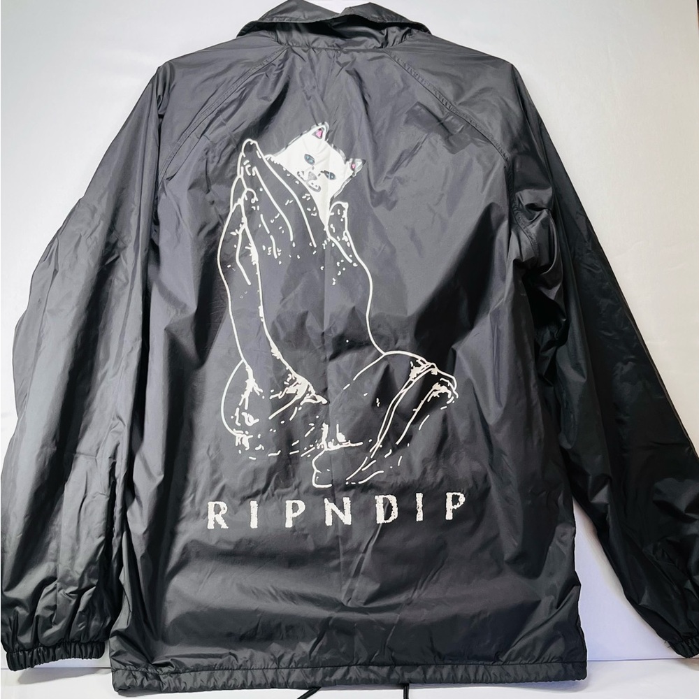 Ripndip Black Windbreaker Jacket - image 4
